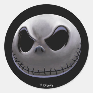 Jack Skellington Master of Fright Classic Round Sticker
