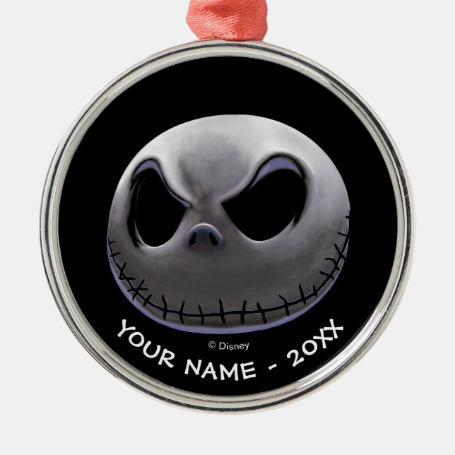 Jack Skellington | Master of Fright Metal Ornament (Front)