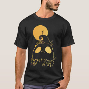Jack Skellington on Jack Themed Spiral Hill T-Shirt
