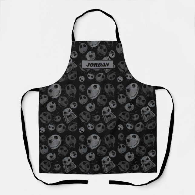 Jack Skellington Pattern Apron (Front)