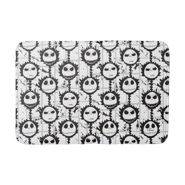 Jack Skellington - Pattern Bath Mat (Front)
