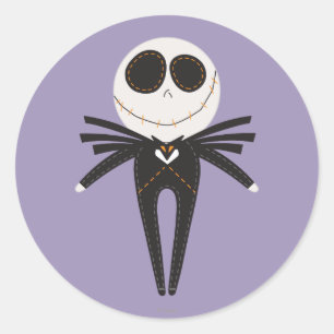 Jack Skellington Pook-a-Looz Classic Round Sticker