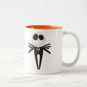 Jack Skellington Pook-a-Looz Two-Tone Coffee Mug