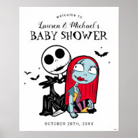 Jack Skellington & Sally Baby Shower Welcome