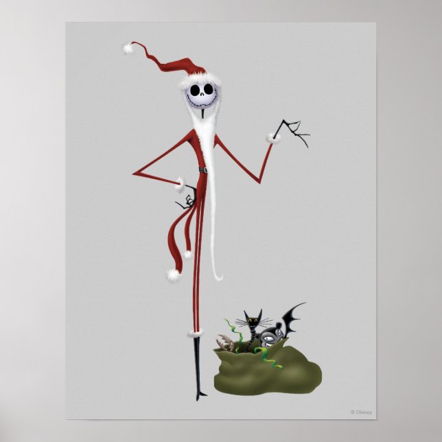 Jack Skellington | Sandy Claws Poster (Front)