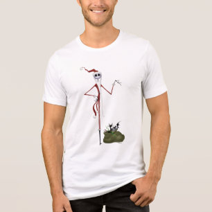 Jack Skellington   Sandy Claws Tri-Blend Shirt