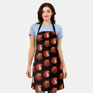 Jack Skellington & Santa Claus Pattern Apron
