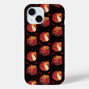 Jack Skellington & Santa Claus Pattern iPhone 15 Case