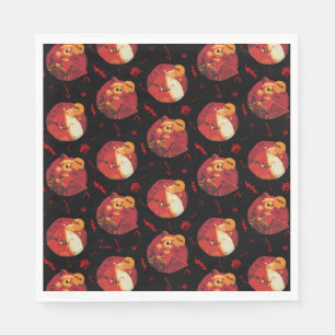 Jack Skellington & Santa Claus Pattern Napkin