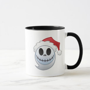 Jack Skellington Santa Emoji Mug