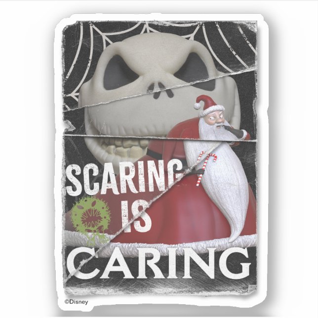 Jack Skellington & Santa | Scaring is Caring (Front)