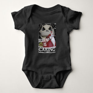 Jack Skellington & Santa   Scaring is Caring Baby Bodysuit