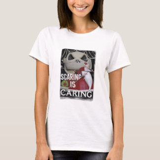 Jack Skellington & Santa | Scaring is Caring T-Shirt