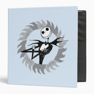 Jack Skellington   Saw Blade Frame Binder