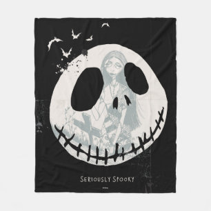 Jack Skellington   Seriously Spooky Fleece Blanket