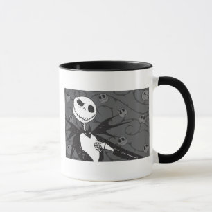 Jack Skellington Skellington Background Mug