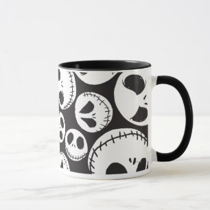 Jack Skellington Skull Swirl Mug