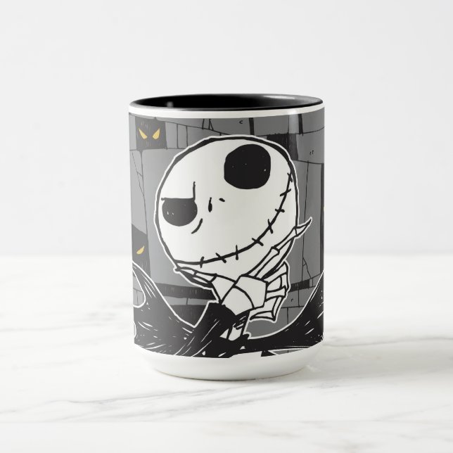 Jack Skellington | Spooky Eye Background Mug (Center)