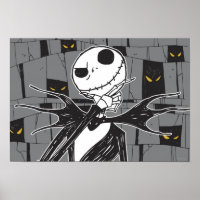 Jack Skellington | Spooky Eye Background