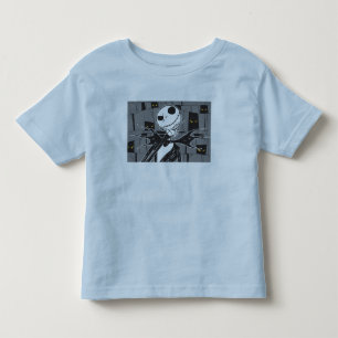 Jack Skellington Spooky Eye Background Toddler T-shirt