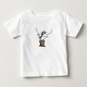 Jack Skellington Standing on Headstone Baby T-Shirt