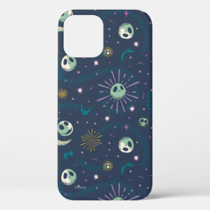 Jack Skellington Sun, Moon, & Stars Tarot Pattern iPhone 12 Case