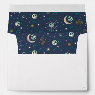 Jack Skellington Sun, Moon, & Stars Tarot Pattern Envelope