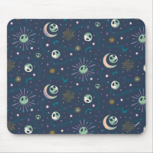 Jack Skellington Sun, Moon, & Stars Tarot Pattern Mouse Pad