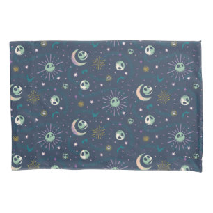 Jack Skellington Sun, Moon, & Stars Tarot Pattern Pillowcase