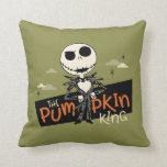 Jack Skellington the Pumpkin King Throw Pillow<br><div class="desc">Happy Halloween from Jack Skellington! This cute Halloween graphic features Jack Sellington,  the Pumpkin King.</div>