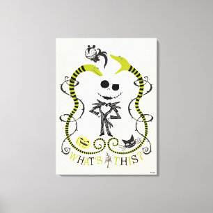 Jack Skellington   What's This? Canvas Print