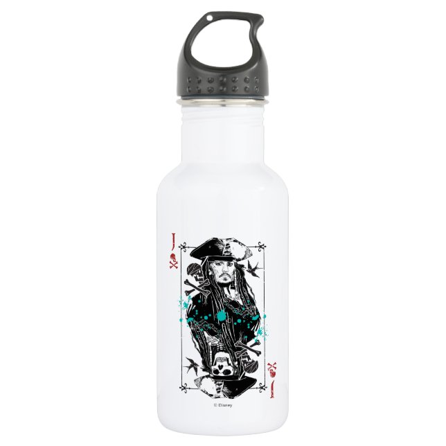 Jack Sparrow - A Wanted Man 532 Ml Water Bottle (Front)