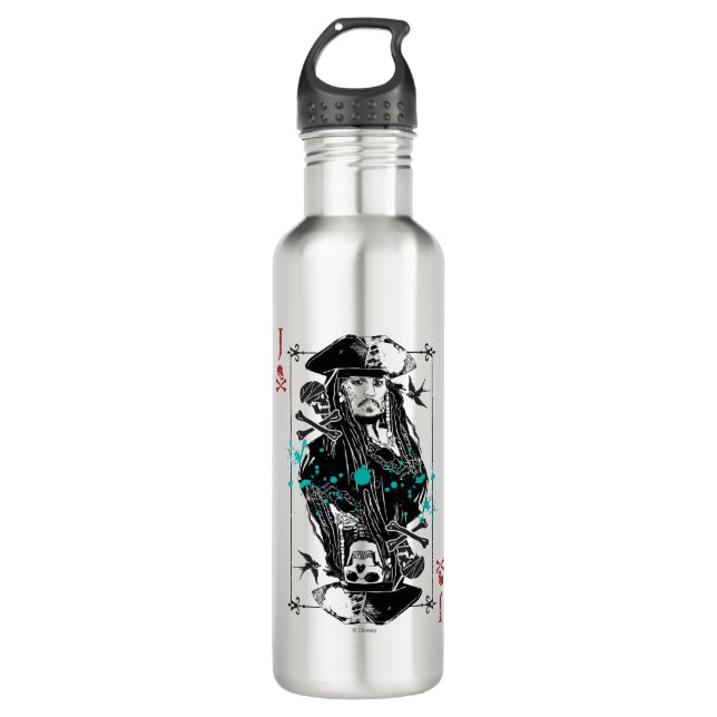 Jack Sparrow - A Wanted Man 710 Ml Water Bottle (Front)