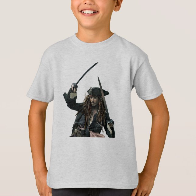 Jack Sparrow Bust T-Shirt (Front)