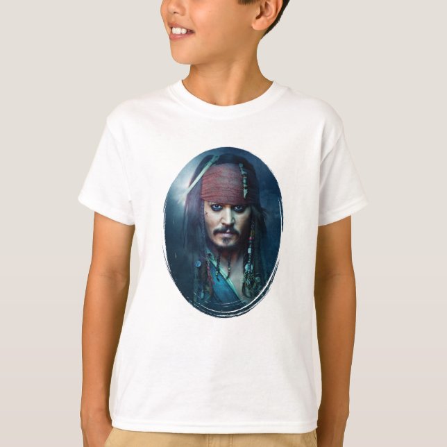 Jack Sparrow Portrait T-Shirt (Front)