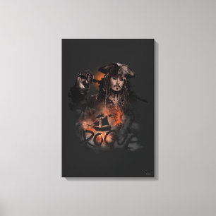 Jack Sparrow - Rogue Canvas Print