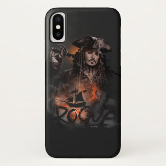 Jack Sparrow - Rogue iPhone X Case