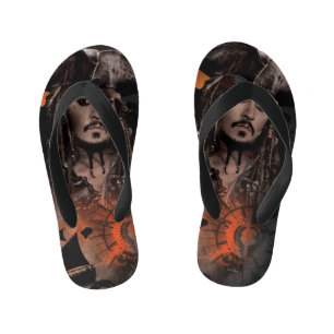 Jack Sparrow - Rogue Kid's Flip Flops