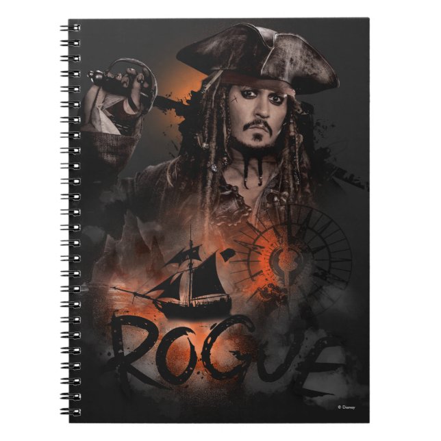 Jack Sparrow - Rogue Notebook (Front)