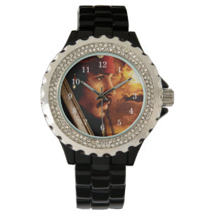 Jack Sparrow Side Face Shot Watch
