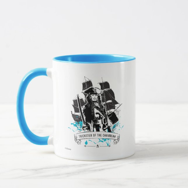 Jack Sparrow - Trickster of the Caribbean Mug (Left)