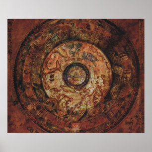 Jack Sparrows Map  Sao Feng Replica Map Poster