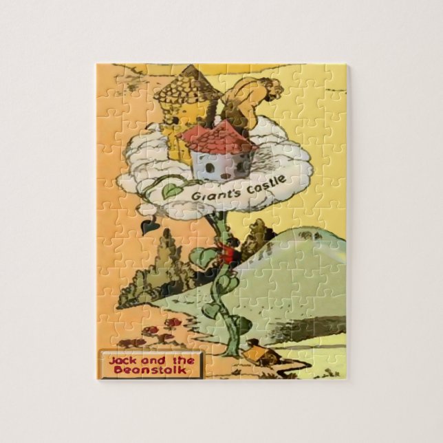 Jack & the Beanstalk 8x10 Puzzle with Gift Box (Vertical)
