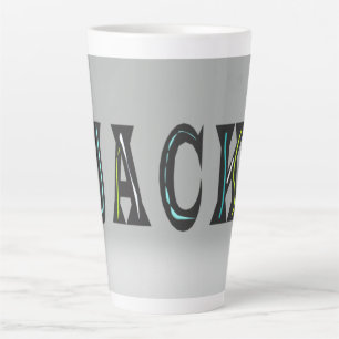 Jack the lad the man is back latte mug