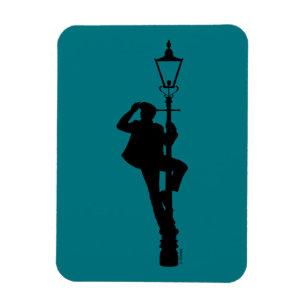 Jack the Lamplighter Silhouette Magnet