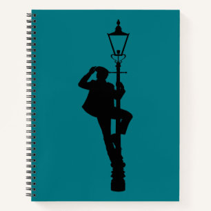 Jack the Lamplighter Silhouette Notebook