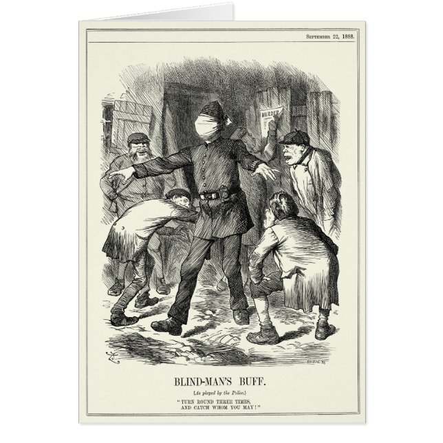 Jack the Ripper - Blind Man's Buff, 1888 (Front)