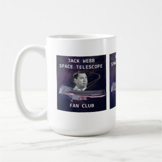 Jack Webb Space Telescope Fan Club Café Mug