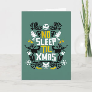 Jack & Zero - No Sleep 'Til Xmas Card