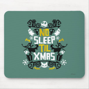 Jack & Zero - No Sleep 'Til Xmas Mouse Pad